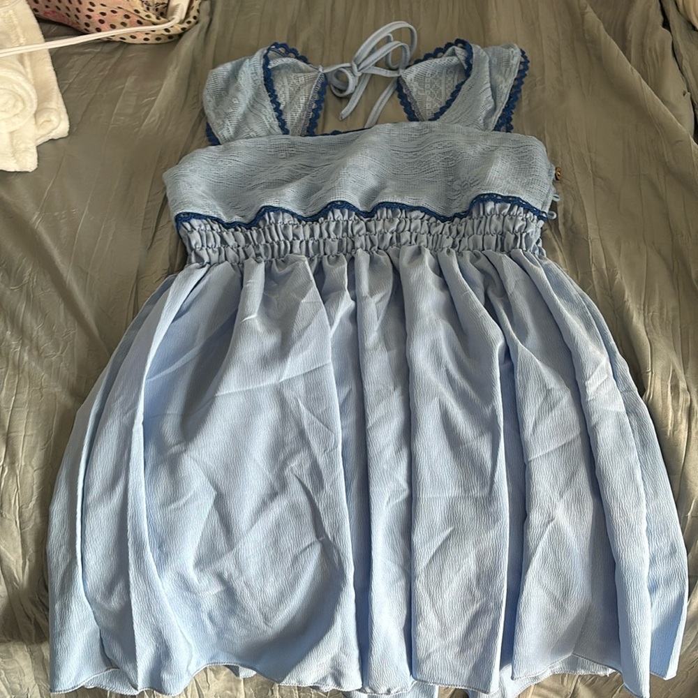 Blue Sun Dress